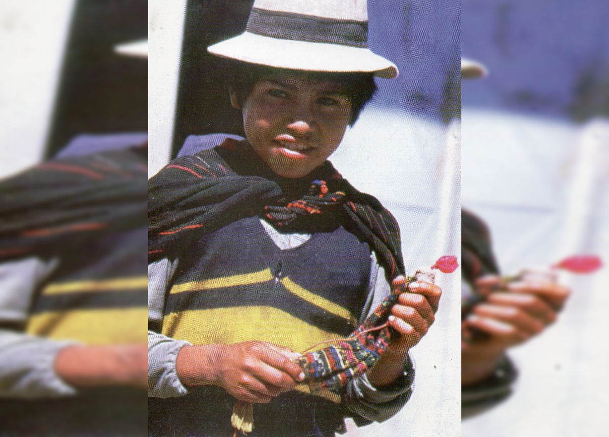 Retrato de joven artesano